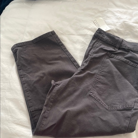 Evereve Gray Chinos Effortless Style - Picture 1 of 6